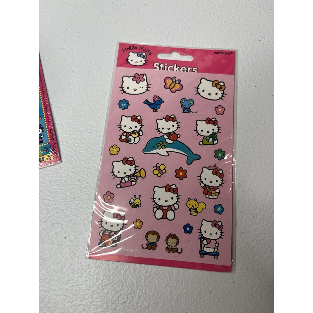 Hello Kitty Sticker Lot 2004, 2006, 2010 Sanrio - Picture 5 of 9